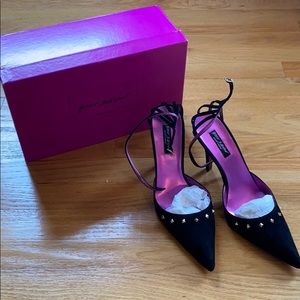 Betsy Johnson Giglio (Black Suede)